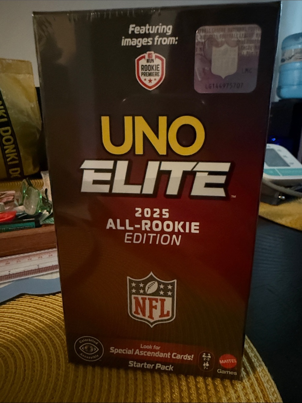 Mattel UNO ELITE 2025 All-Rookie Edition - 3 boxes available- SEALED BRAND NEW